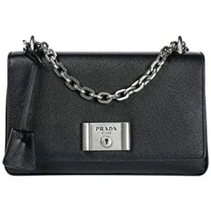 Authentic Prada Saffiano Leather Lux Shoulder Bag